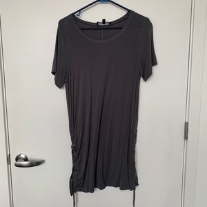 Side-Tie T-Shirt Dress